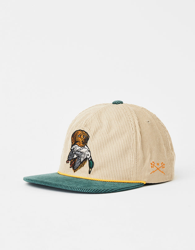 Dark Seas Loyal Snapback Cap - Khaki/Green