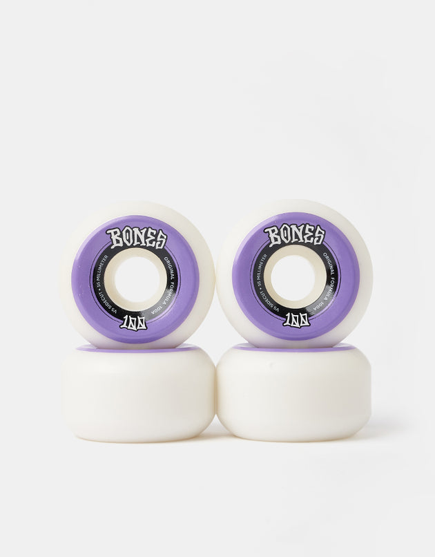 Bones OG Formula V5 Sidecut 100a WP Skateboard Wheels - 55mm