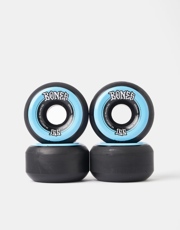 Bones OG Formula V5 Sidecut 100a BB Skateboard Wheels - 52mm