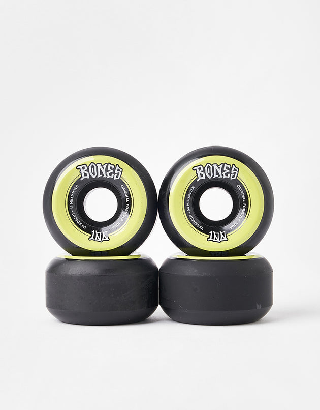 Bones OG Formula V5 Sidecut 100a BY Skateboard Wheels - 54mm