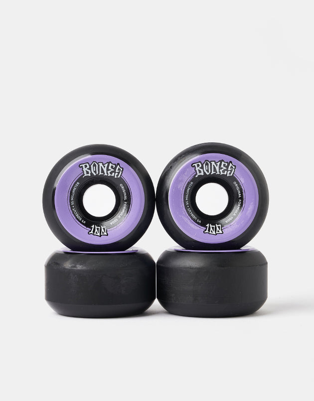 Bones OG Formula V5 Sidecut 100a BP Skateboard Wheels - 55mm