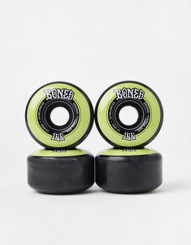 Bones OG Formula V4 Wide 100a BY Skateboard Wheels - 54mm