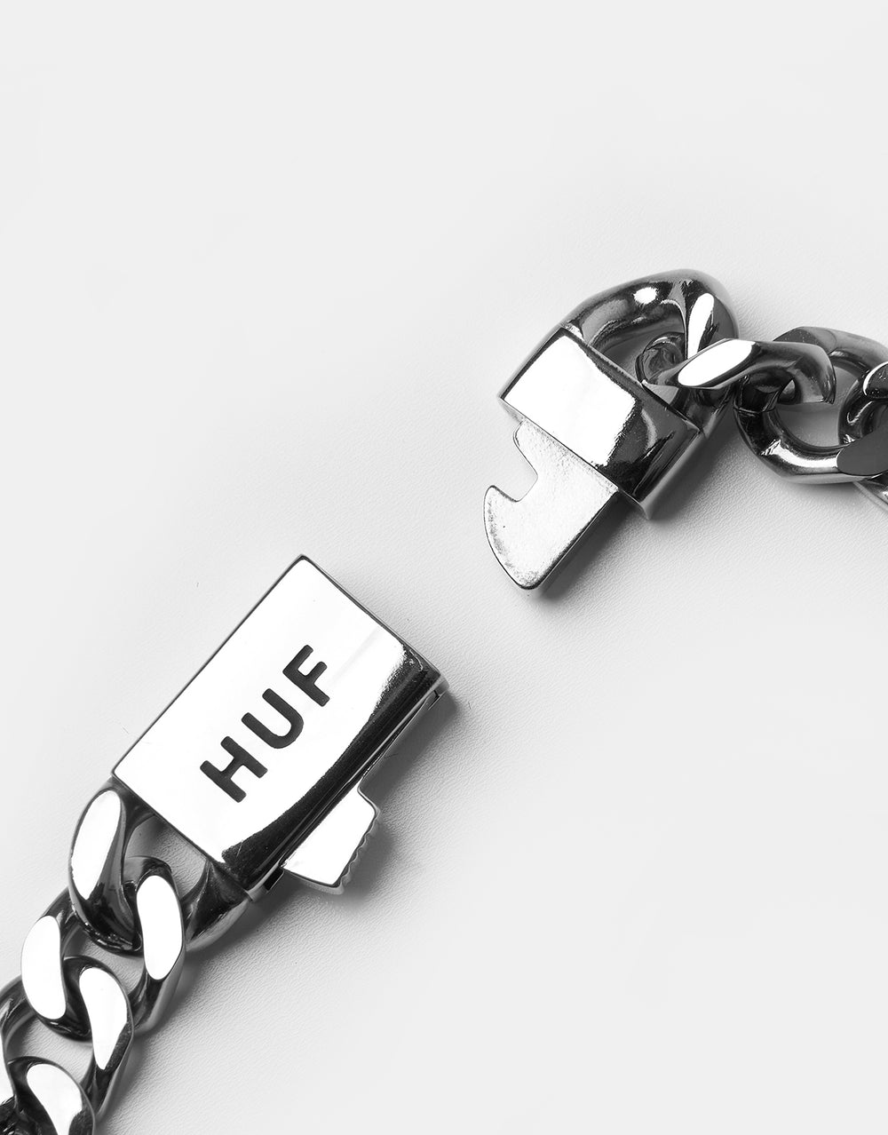 HUF Fuck It Warped ID Bracelet - Silver