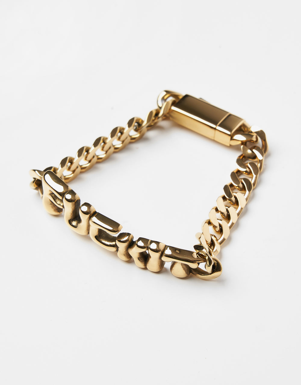 HUF Fuck It Warped ID Bracelet - Gold