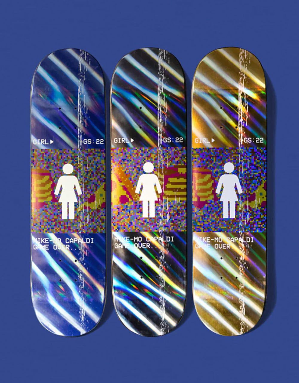 Girl Mike Mo Game Over BLIND BAG G052 Skateboard Deck - 8.25"