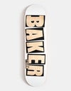 Baker Tyson Brand Name Veneer Skateboard Deck - 8.5"