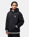 Route One Organic Frog Pullover Hoodie - Black