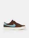 Nike SB Zoom Pogo Plus Skate Shoes - Cacao Wow/Denim Turq-Baroque Brown