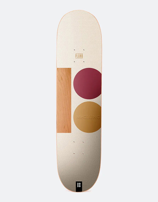 Plan B McClung Palette Skateboard Deck - 8.25"