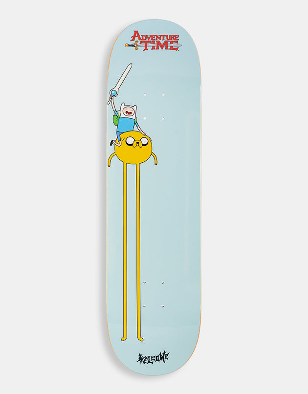 Welcome x Adventure Time Heroes on Popsicle Skateboard Deck - 8.5"