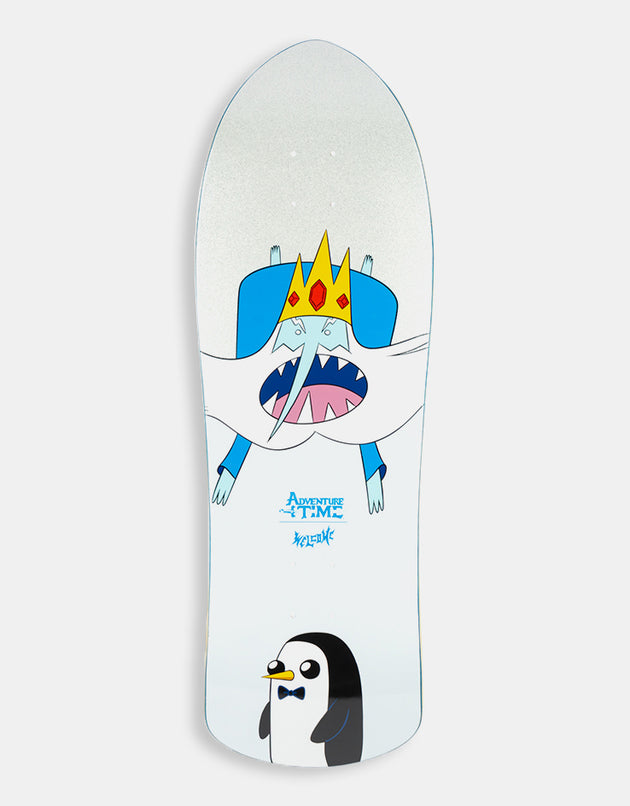 Welcome x Adventure Time Ice King on Crossbone Skateboard Deck - 10"