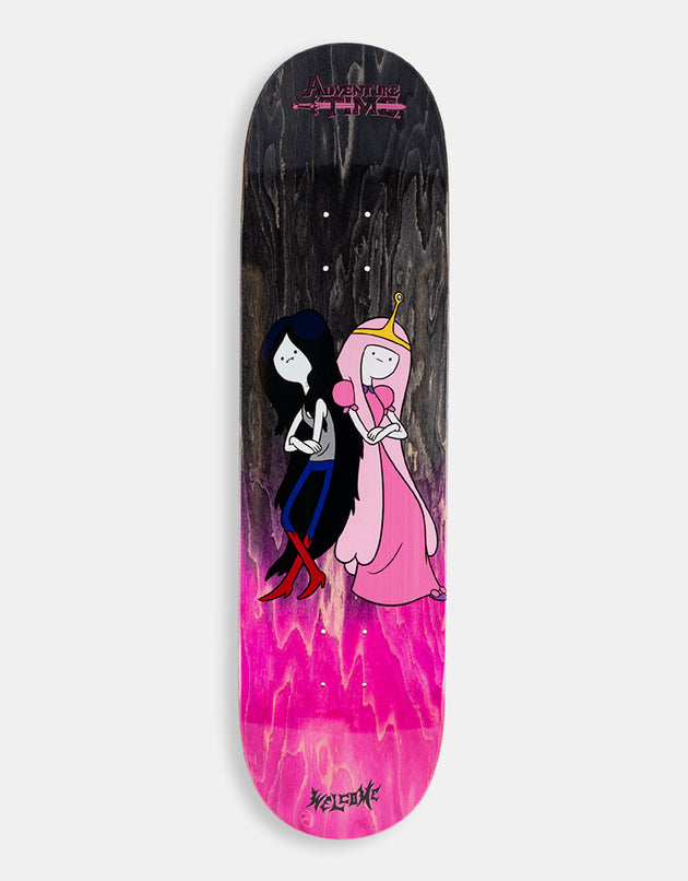 Welcome x Adventure Time Princess Power on Popsicle Skateboard Deck - 8.25"