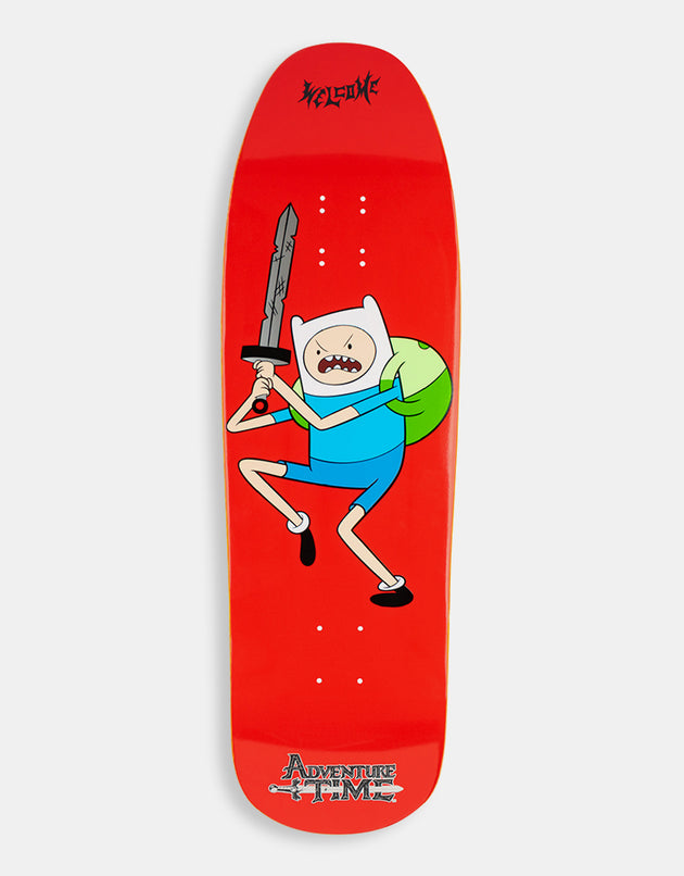 Welcome x Adventure Time Finn on Gaia Skateboard Deck - 9.6"