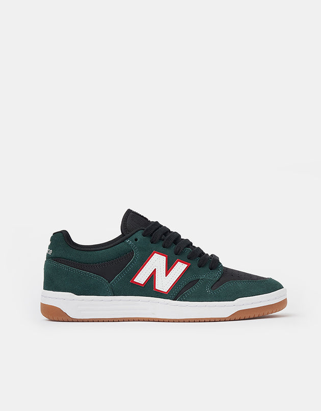 New Balance Numeric Foy 480 QS Skate Shoes - Forest Green/Black