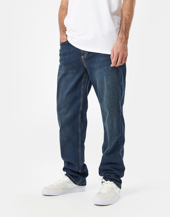 Route One Nineties Denim Jeans - Mid Wash