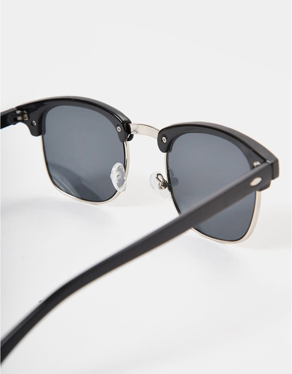 Route One Clubmaster Sunglasses - Black