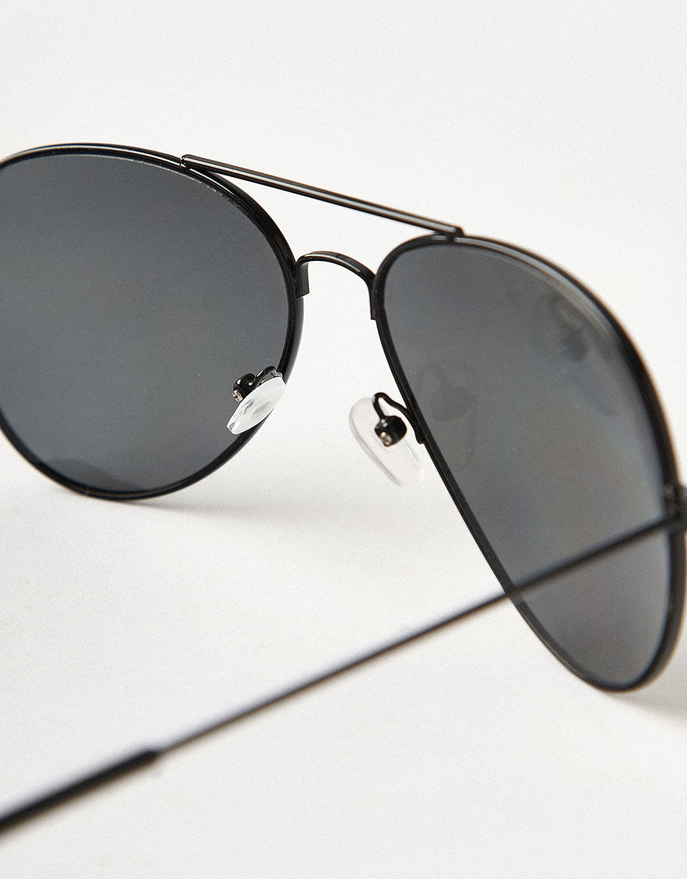 Route One Aviator Sunglasses - Black