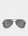 Route One Aviator Sunglasses - Black