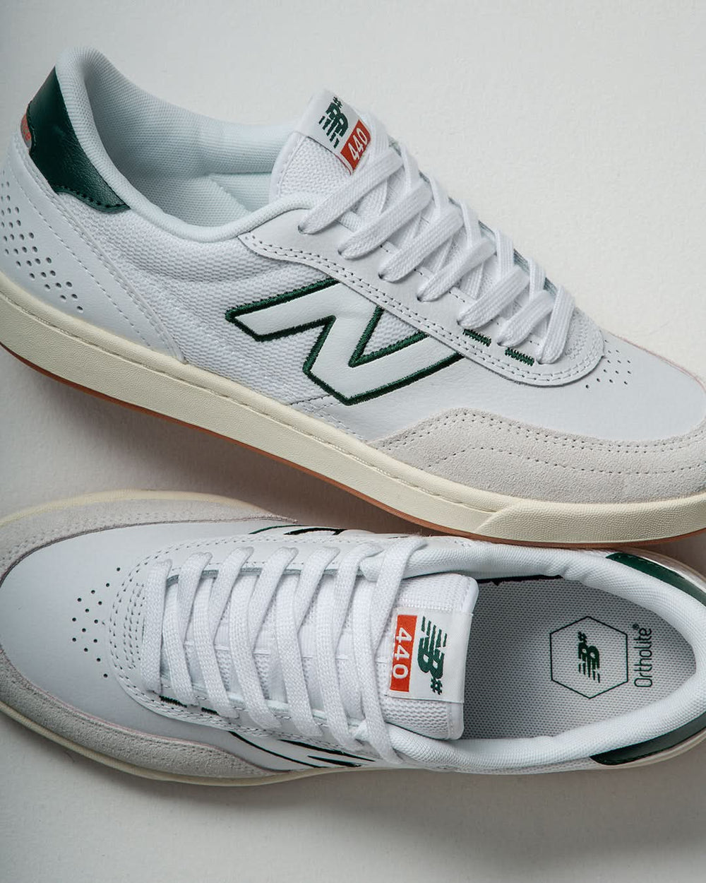 New Balance Numeric 440 V2 Zapatos de skate - Blanco/Verde