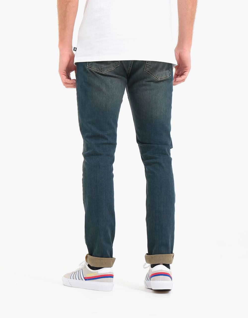 Jeans skinny in denim Route One - lavaggio medio