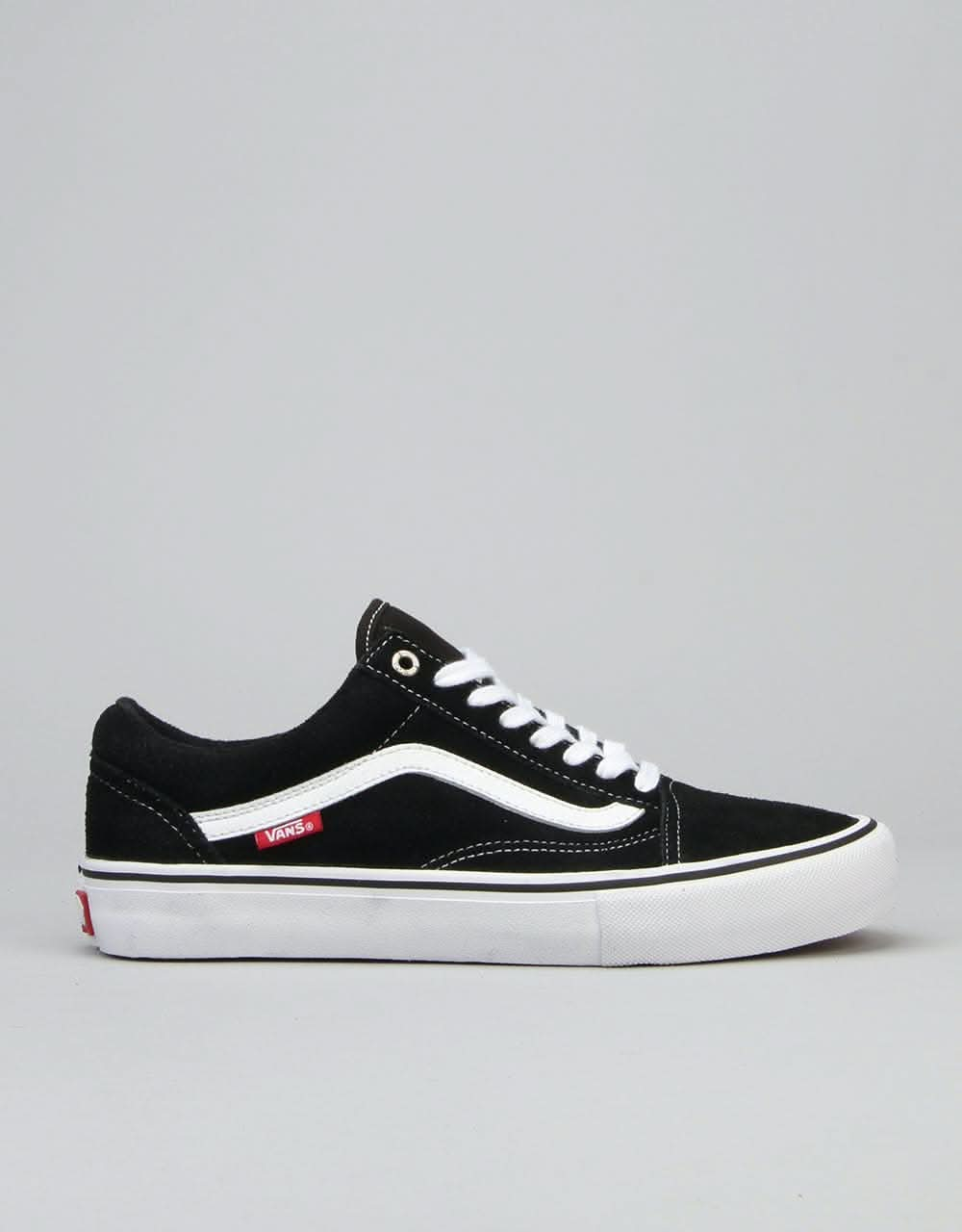 Vans Old Skool '92 Pro Skate Shoes - Black/White/Red