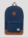 Herschel Supply Co. Heritage Rucksack – Marineblau/Hellbraun