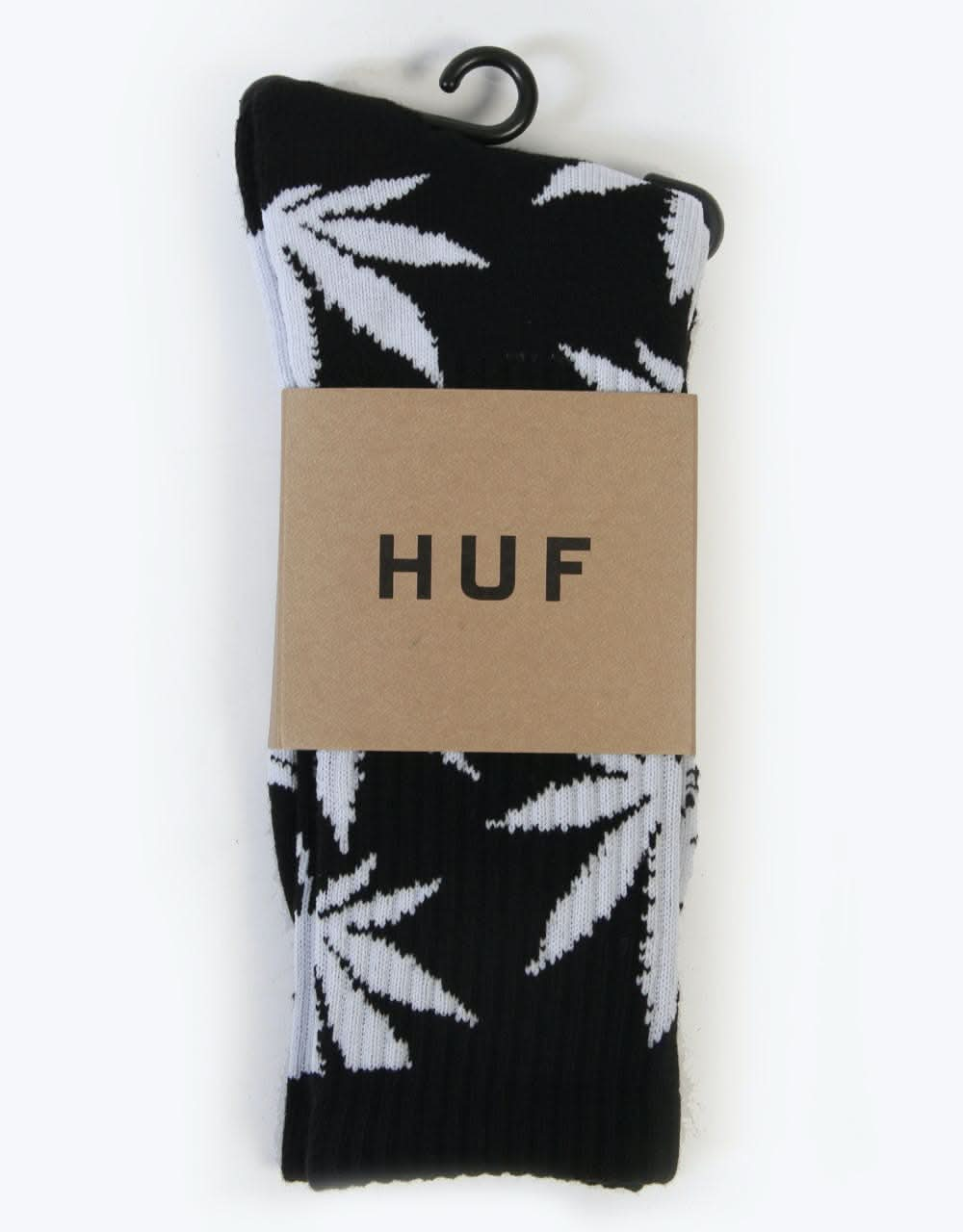 HUF Plantlife Crew Socks - Black/White