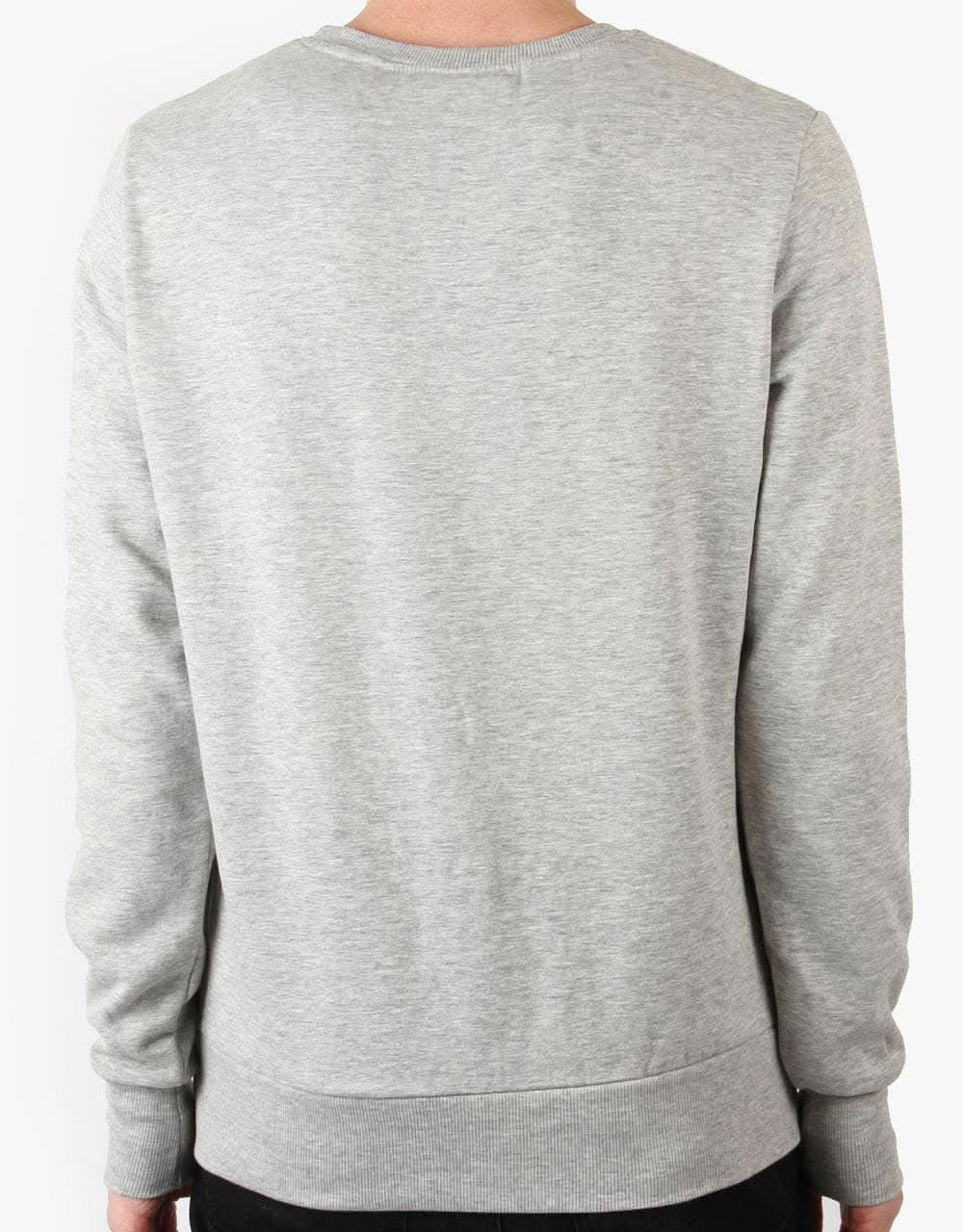 Hype Script Sweatshirt - Heather Grey/Black