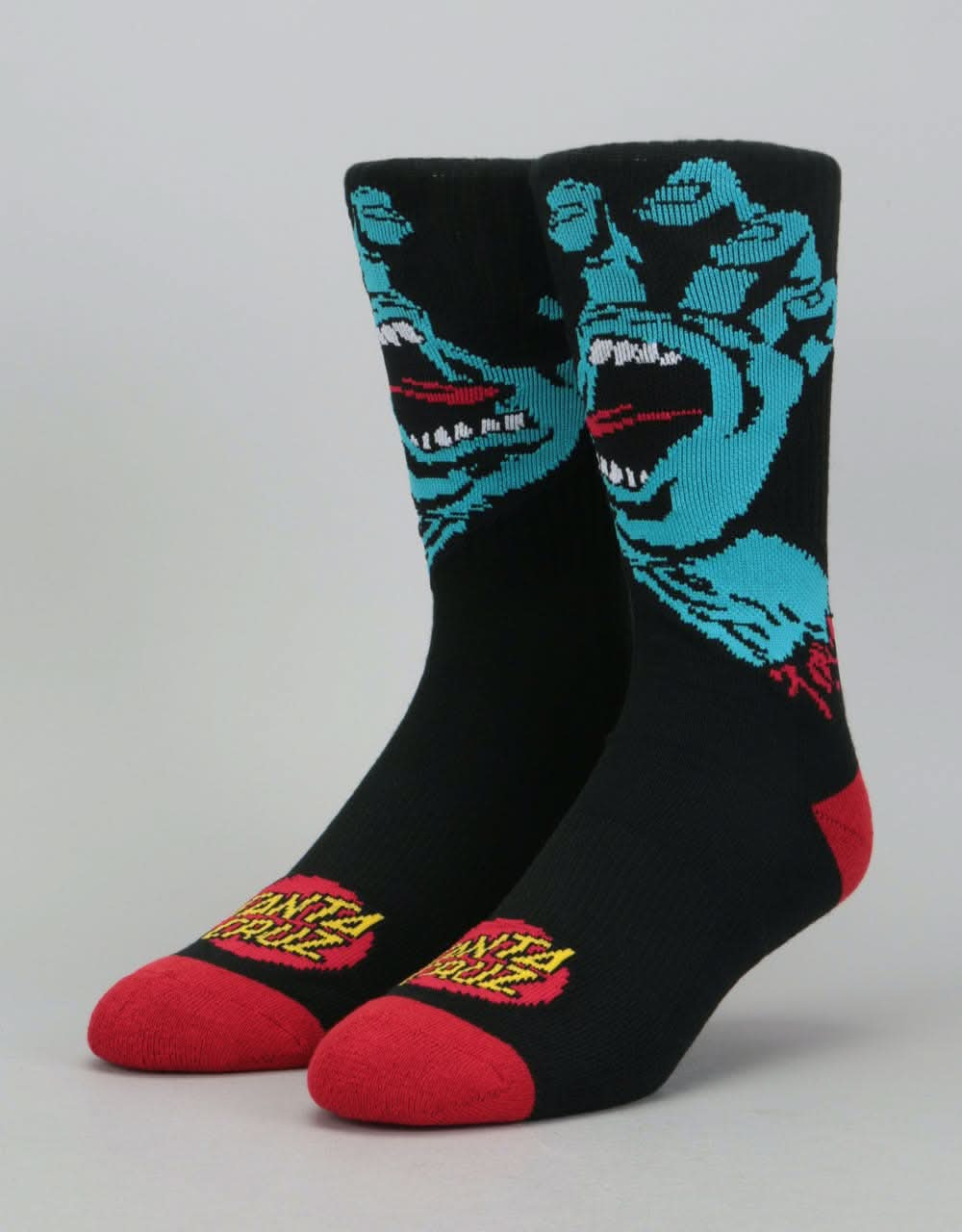 Santa Cruz Screaming Hand Socks - Black