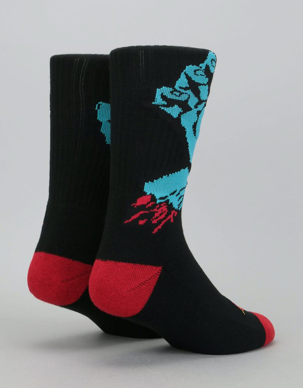 Santa Cruz Screaming Hand Socks - Black