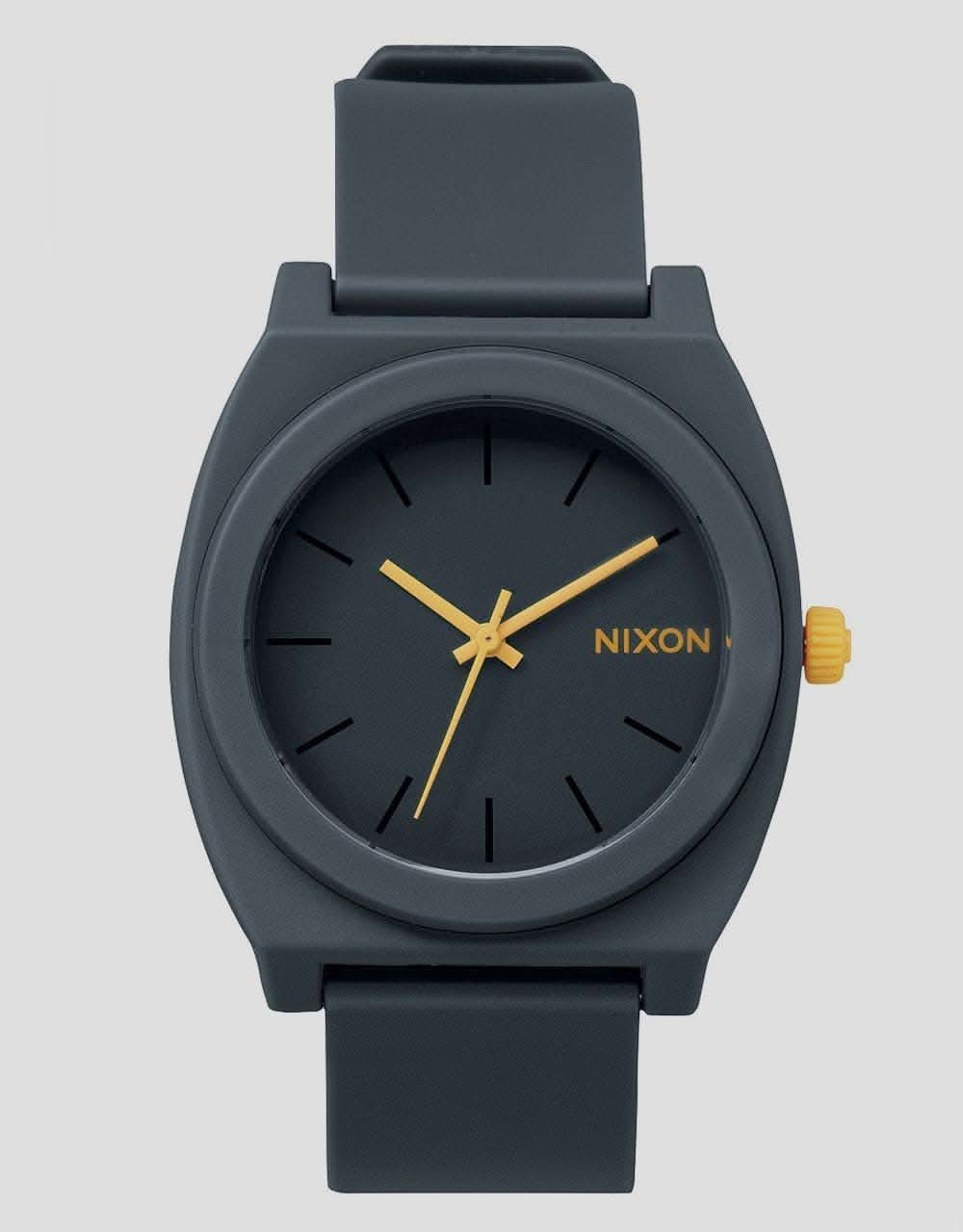 Nixon Time Teller P Watch - Matte Steel/Grey