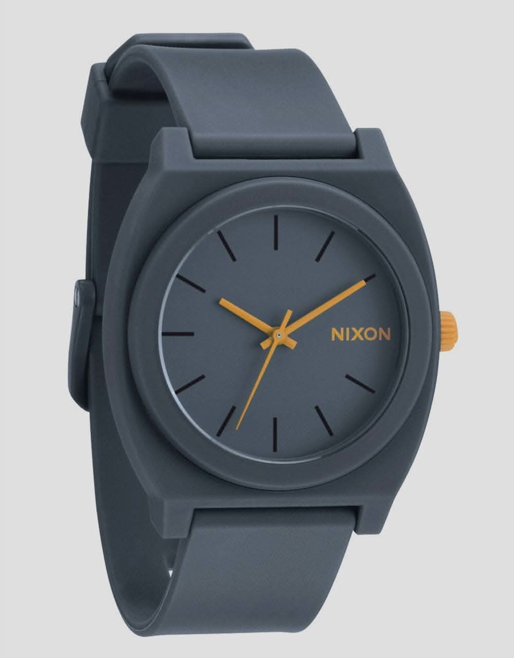 Nixon Time Teller P Watch - Matte Steel/Grey