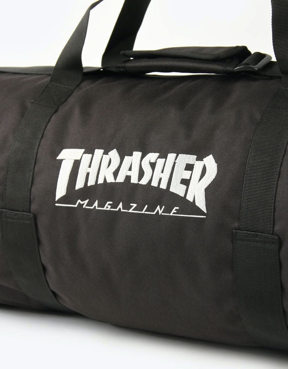 Thrasher Skate Mag Logo Duffle Bag - Black