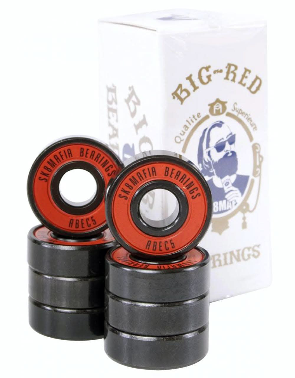 Sk8Mafia Big Red Abec 5 Bearings