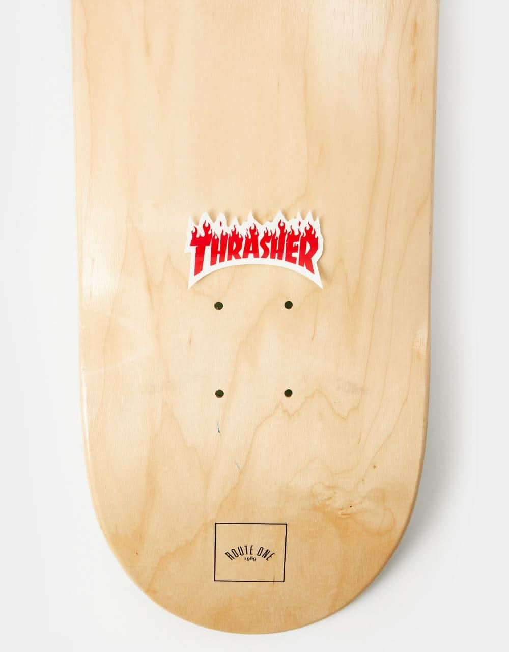 Thrasher Flame Logo Sticker - Red