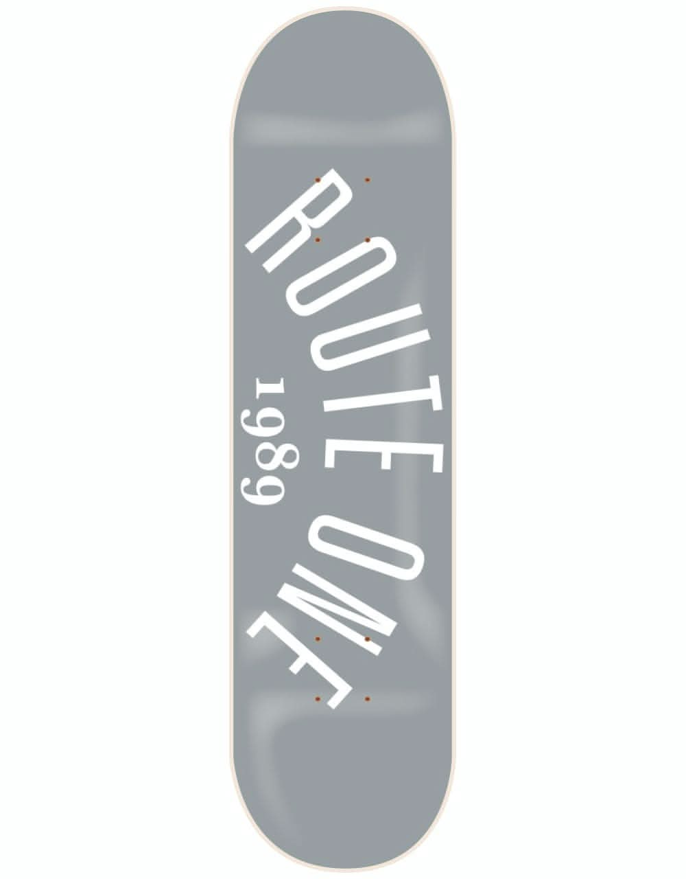 Route One Arch Logo Skateboard Deck - 8.5"