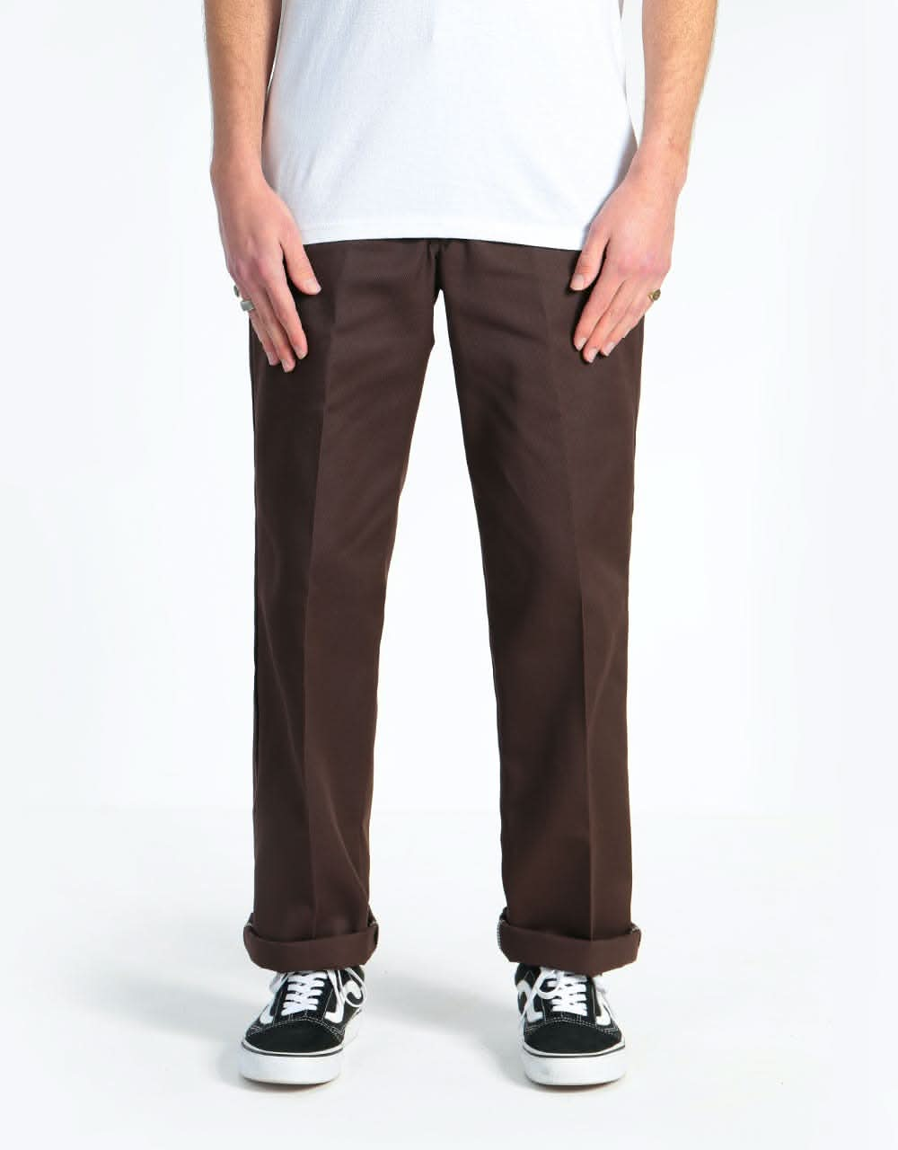 Dickies 873 Slim Work Pant - Chocolate