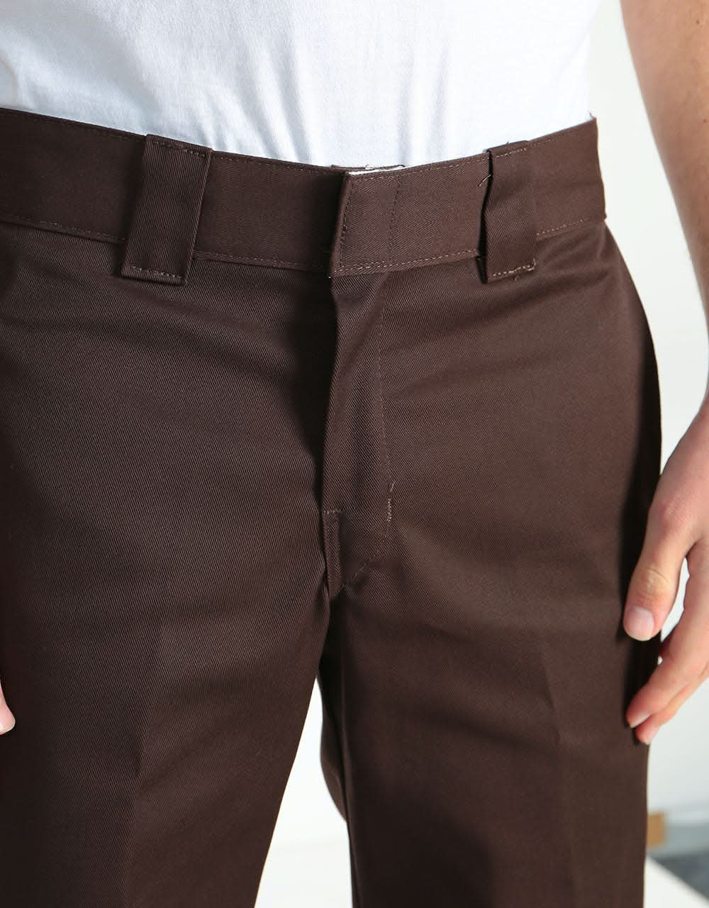 Dickies 873 Slim Work Pant - Chocolate