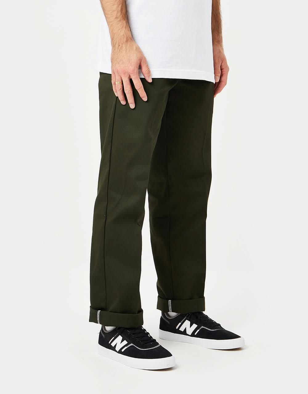 Dickies 873 Slim Work Pant - Olive Green