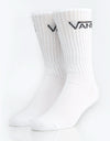 Vans Classic Crew Socks 3 Pack - White