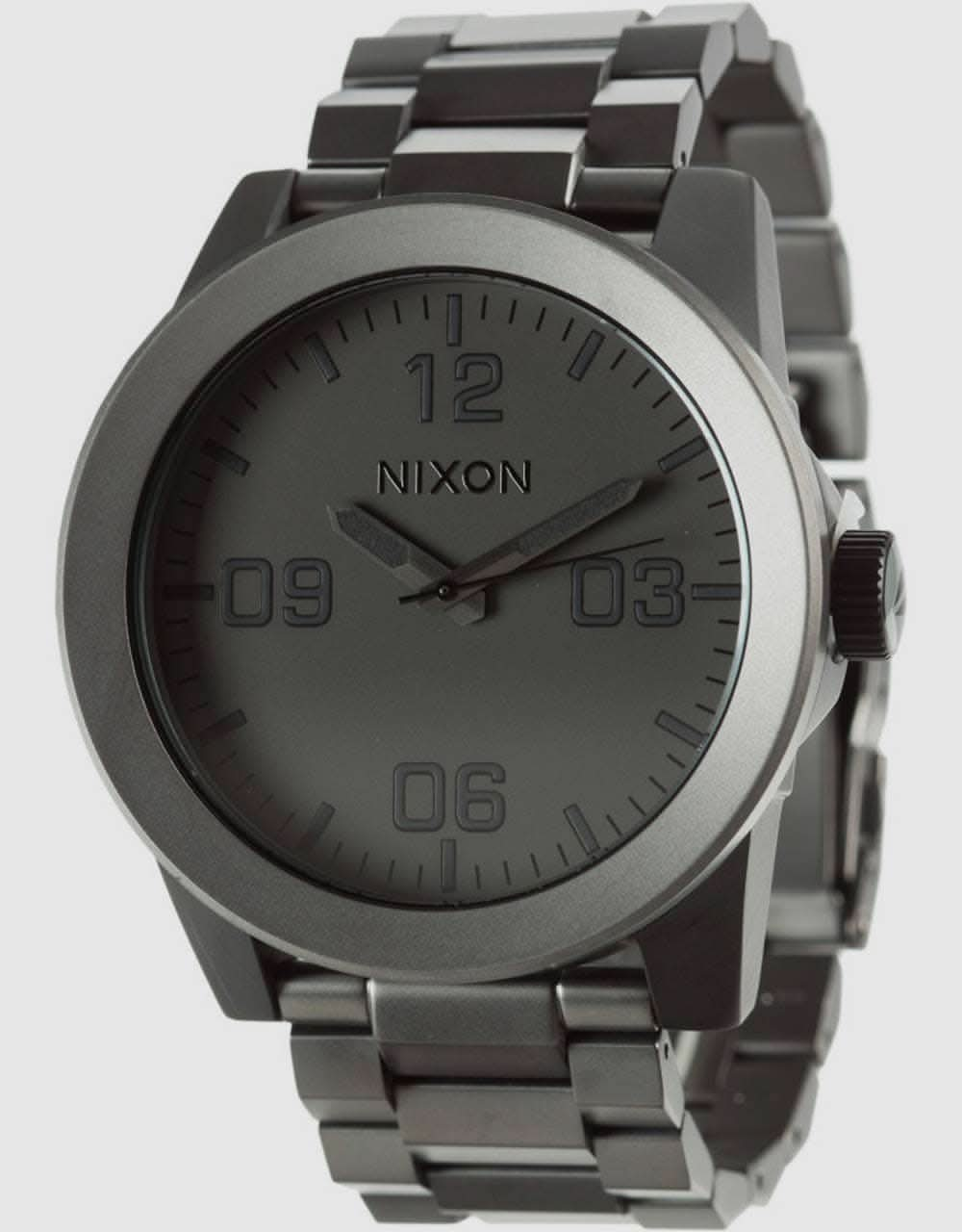 Nixon Corporal SS Watch - Matte Black/Matte Gunmetal