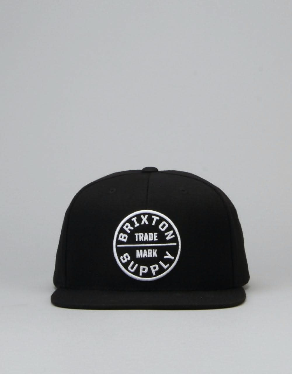 Brixton Oath III Snapback Cap - Black