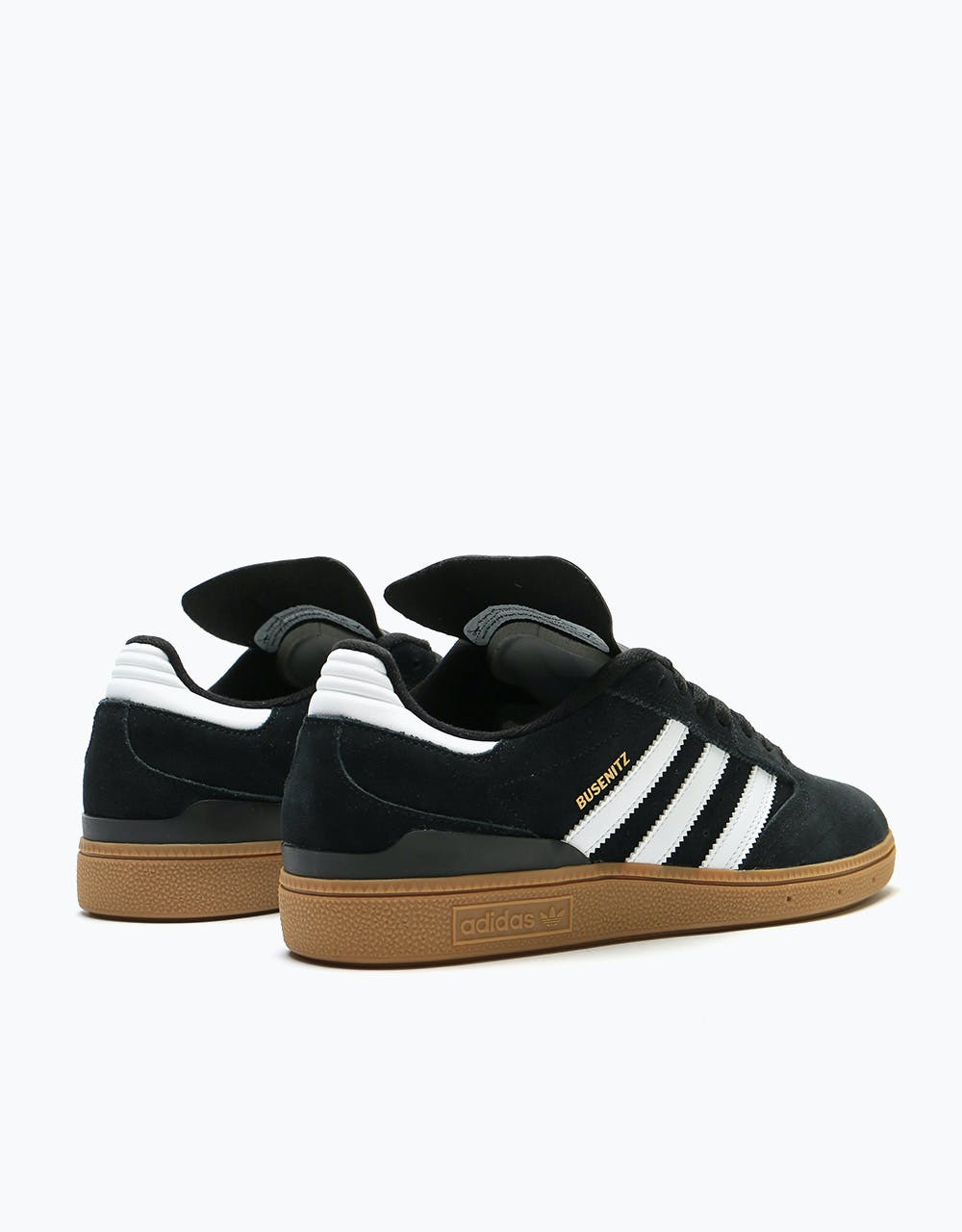 Adidas Busenitz Pro Skate Shoes - Black/Running White/Metallic Gold