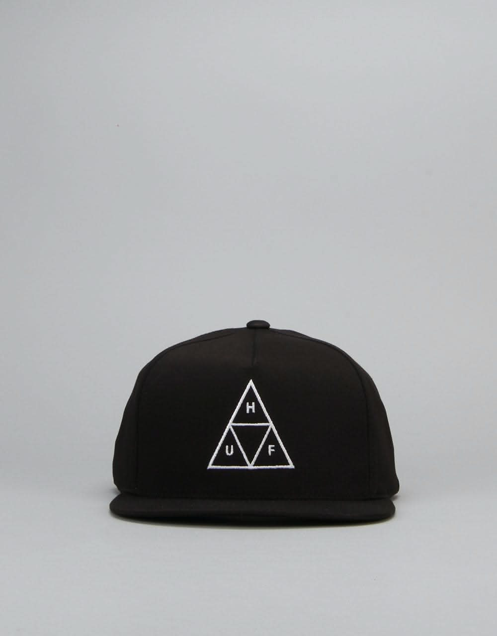 HUF Triple Triangle Snapback Cap - Black