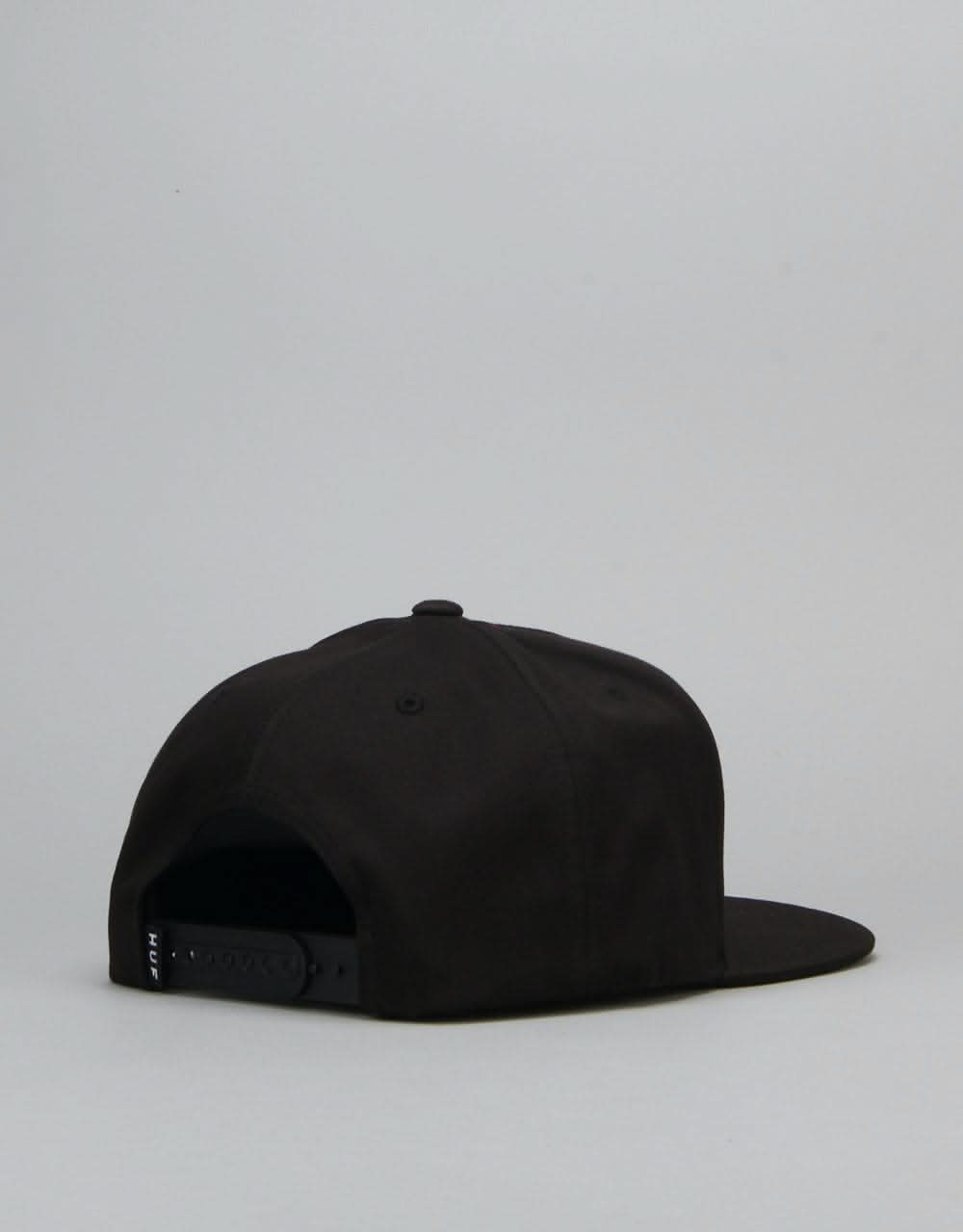 HUF Triple Triangle Snapback Cap - Black