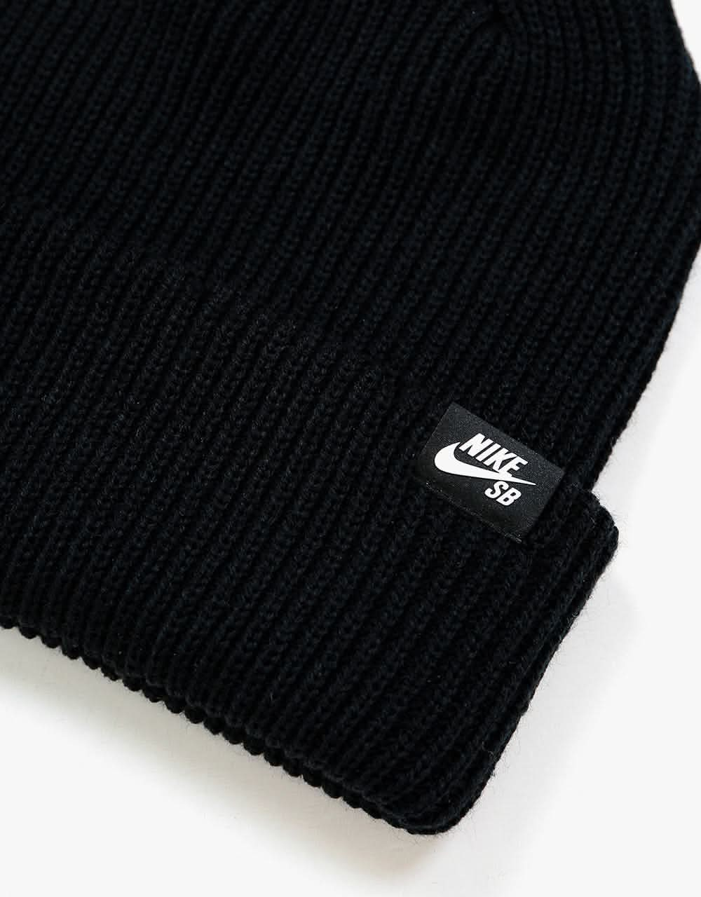 Nike SB Fisherman Beanie - Black/White