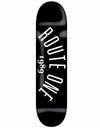 Route One Arch Logo Skateboard Deck - 8.5"