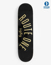 Route One Arch Logo 'OG Shape' Skateboard Deck - 8.5"