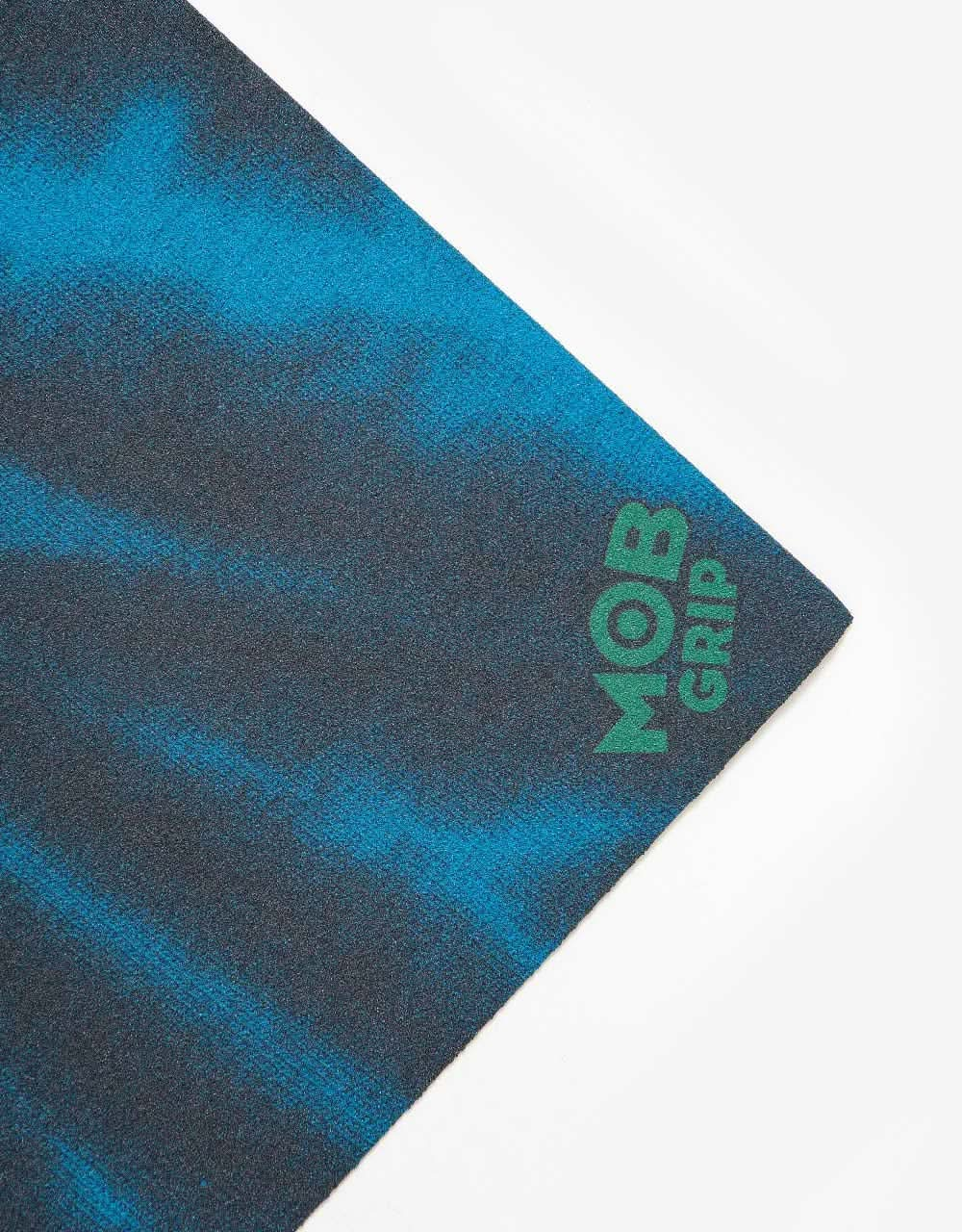 MOB Tie Dye 9" Graphic Grip Tape Sheet - Black/Blue