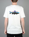 Patagonia Fitz Roy Trout T-Shirt - White